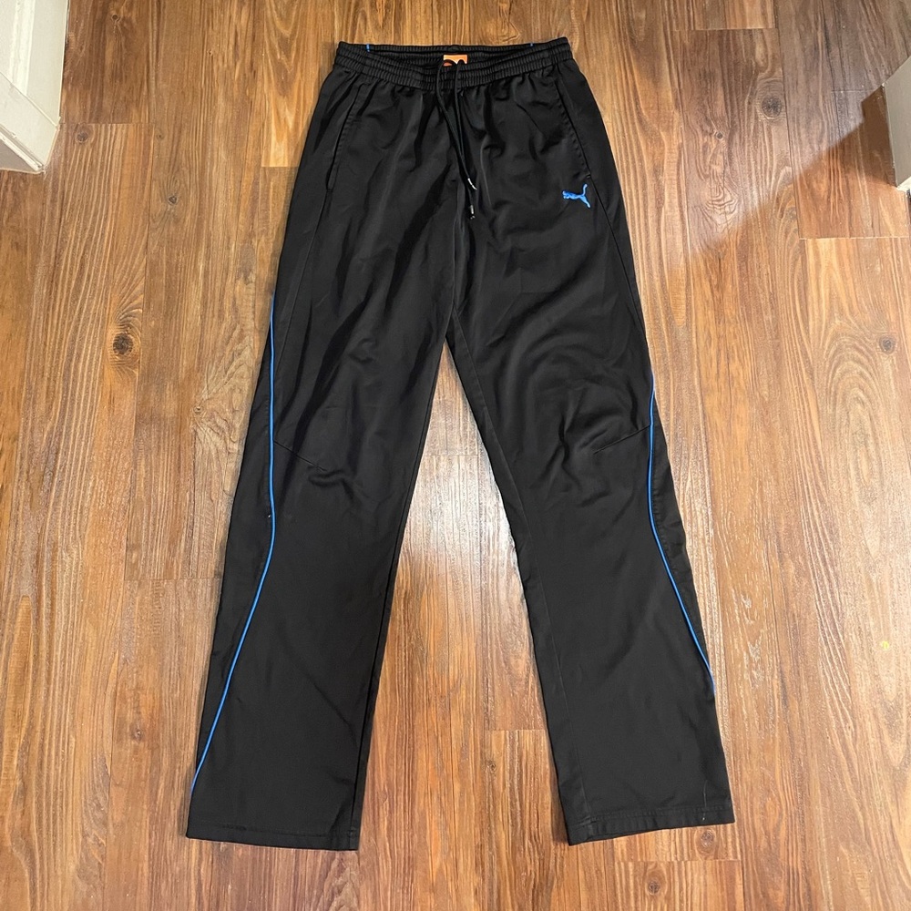 Black Puma joggers. Size M